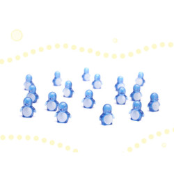 Vzdelávacia rovnováha učenie sa počítať tučniaky veľké