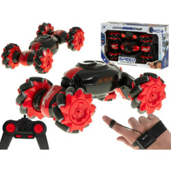 Rýchlosť Pioneer Stunt Car RC 360 červená