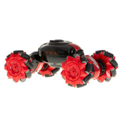 Rýchlosť Pioneer Stunt Car RC 360 červená