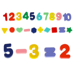 Montessori drevený triedič čísel 3v1 13x36cm