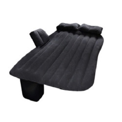 Nafukovací matrac do auta + pumpa čierna