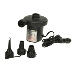 Nafukovací matrac do auta + pumpa čierna