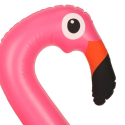 Nafukovací detský pontón na kolesách flamingo