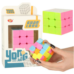 Puzzle hra Puzzle kocka 3x3 neon 5,65 cm