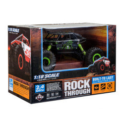 RC auto Rock Crawler HB 2,4 GHz 1:18 zelená