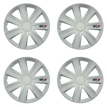 Puklice pre Škoda 17 GTX carbon white