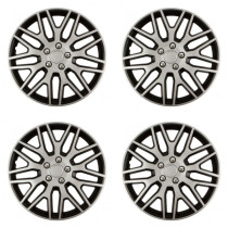 Puklice 14 Dakar NC silver and black