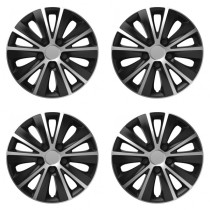 Puklice 14 RAPIDE silver and black