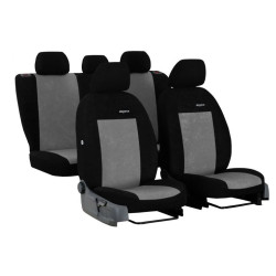 Poťahy pre MITSUBISHI ASX (2010-2022) Elegance (velour-velour) šedá (vyp)