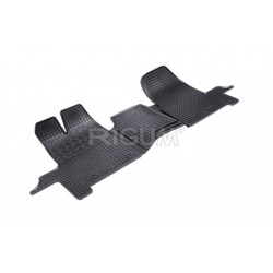 Gumené rohože na mieru pre FORD Tourneo/Transit Custom (1+1) 2miestne (od 2012)