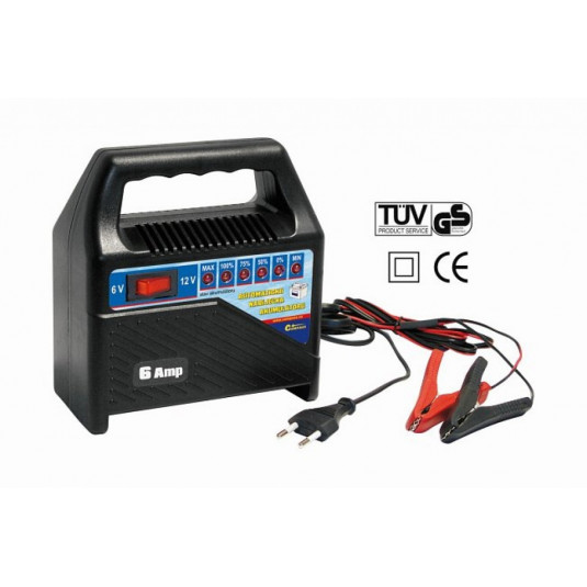 Nabíjačka autobatérii - 6Amp 6V/12V