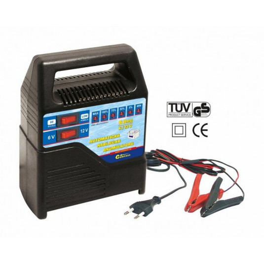 Nabíjačka autobatérii - 8Amp 6V/12V