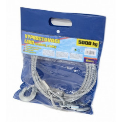 Lano vyslobodzovacie 5000kg s karabínami