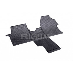 Gumené rohože na mieru pre TOYOTA ProAce 2miestne LUX+TUNEL (4diel) (od 2016)
