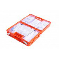 Kufrík prvej pomoci plastový s prepážkami