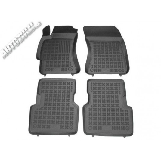 Gumené rohože SUBARU Forester II (2002-2008) so zvýšeným okrajom
