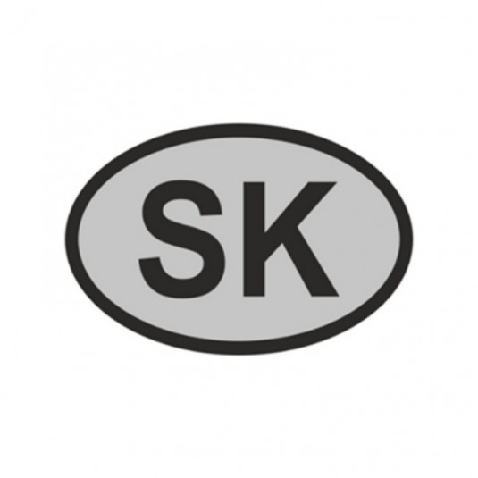 Samolepka Slovensko reflexná