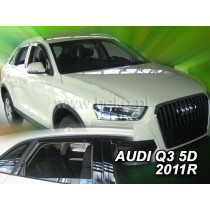 Deflektory AUDI Q3 5D (+zadné) (od 2011-2018)