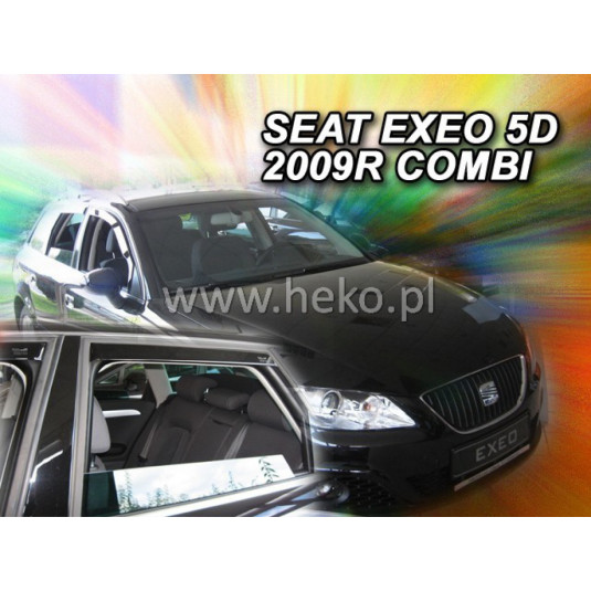 Deflektory SEAT Exeo 5D (+zadné) Combi (2009-2013)