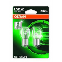 Žiarovky Osram P21W 12V ULTRA LIFE 2ks