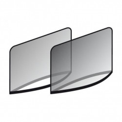 Slnečná clona naťahovacia L 2ks