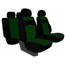 Autopoťahy Classic plus zeleno-čierne (frote-textil)