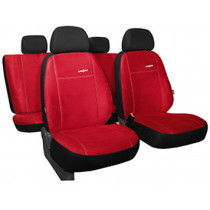 Autopoťahy Comfort červené (alcantara)