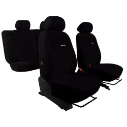 Autopoťahy Elegance čierno-čierne (velour-velour)