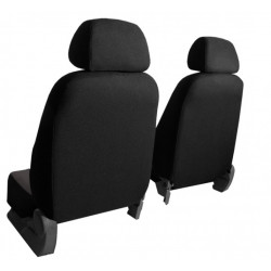 Autopoťahy Elegance čierno-čierne (velour-velour)