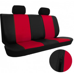 Autopoťahy Exclusive Alcantara modro-čierne (Alcantara-koža)