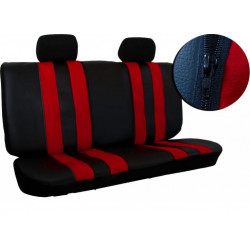 Autopoťahy GT béžovo-čierne (Alcantara-koža)