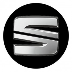 Samolepky živicové 3D SEAT 4ks