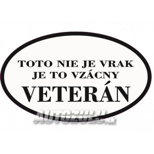 Toto nieje vrak, je to vzácny veterán