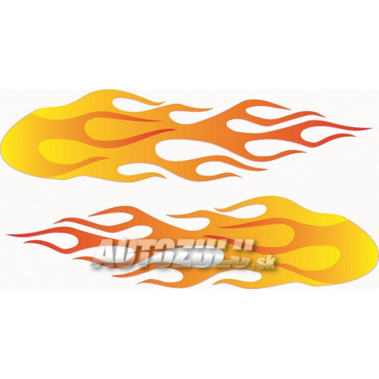 Samolepka "Plameň"