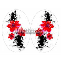 Samolepka set Orchidea 2ks