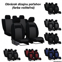 Poťahy pre OPEL ZAFIRA 5 miestne A (1999-2006) VIP-B3 (textil)