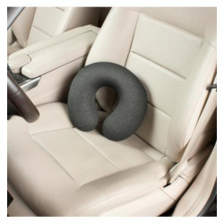 Vankúšový golier Cozy Clara z pamäťovej peny čierny