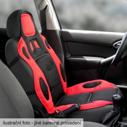 Auto poťah RACE čierno-červený