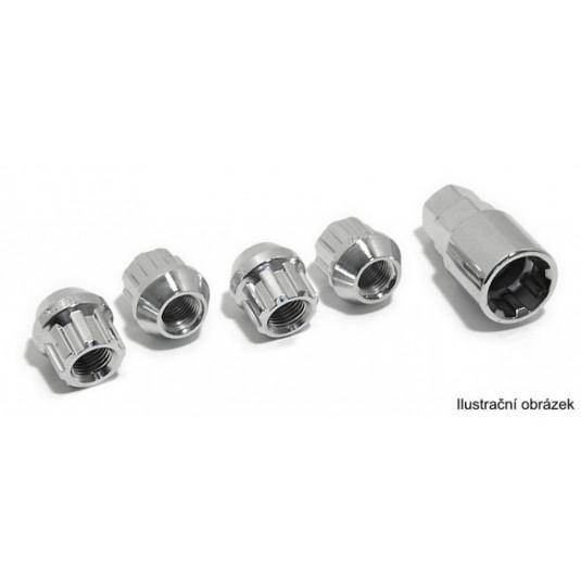 Poistné matice kolies G M12x1, 50 kužeľové sedlo