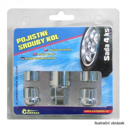 Poistné matice kolies G M12x1, 50 kužeľové sedlo