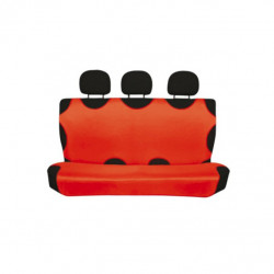 Bavlnené autotričko zadné červené