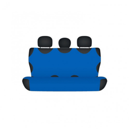 Bavlnené autotričko zadné modré