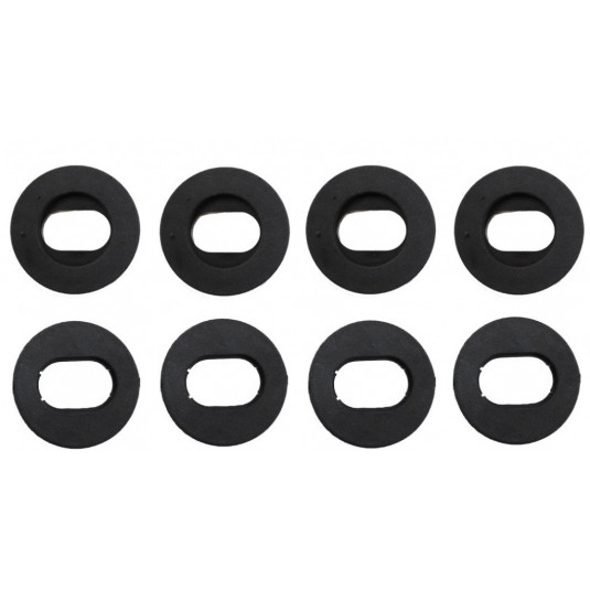 Oválne fixácie sada 4ks so zvýšeným okrajom