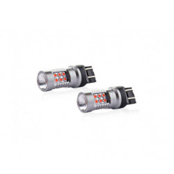 LED žiarovky CANBUS T20 21/5W 12V/24V červená