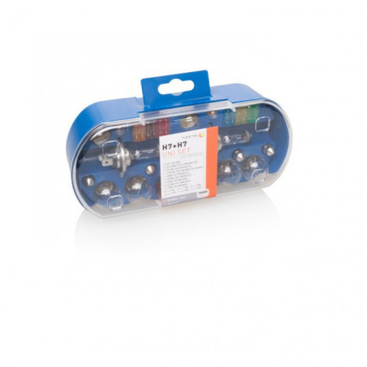 Sada žiaroviek H7+H7 30ks UNI