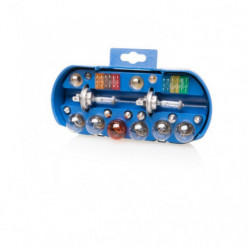 Sada žiaroviek H7+H7 30ks UNI