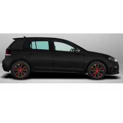 Puklice 13 RAPIDE red and black