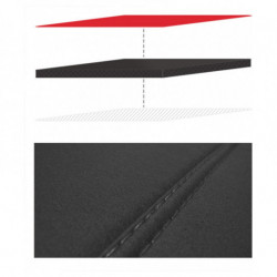 Poťahy pre JEEP Wrangler unlimited facelift III (2011-2018) Comfort (Alcantara)