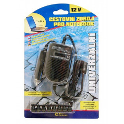 Cestovný zdroj NOTEBOOK, 12V univerzálny