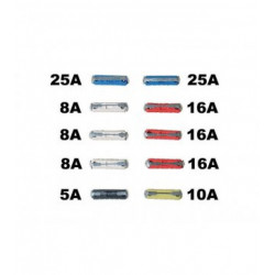 Poistky valcové sada 10ks